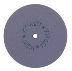 Rubber Polisher Wheelshape for High Gloss Polishing Titanium--Purple