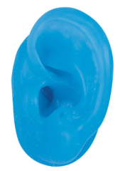 Left Light-blue Demo Ears