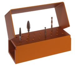 Drill Stand with Foldable Lid