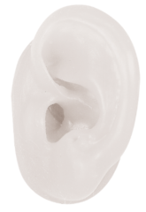 Left White Magic Ears