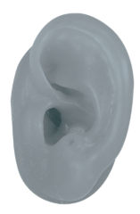 Left Grey Magic Ears