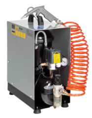 Compact Silent Compressor with Compressed Air Hose and Air Pistol