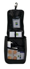 Black Travelbag without Logo for Hearing Aids Cleaning and Drying Set