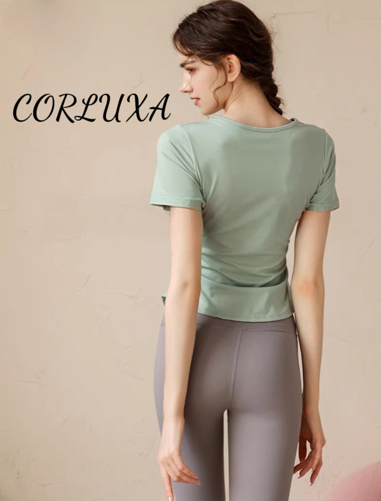 CORLUXA Yoga Shirts