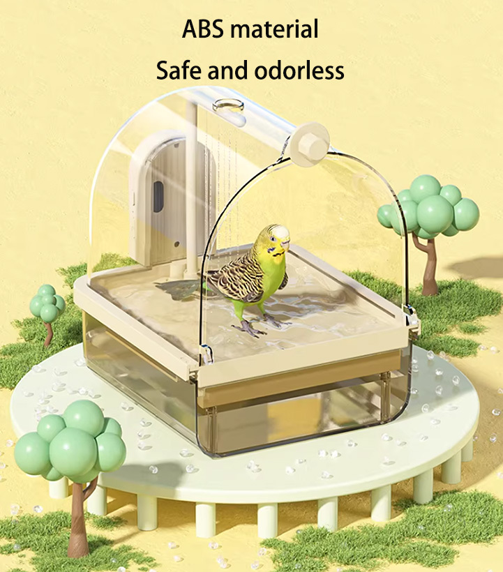 JUSTSTART Bird Bath with Automatic Water Circulation