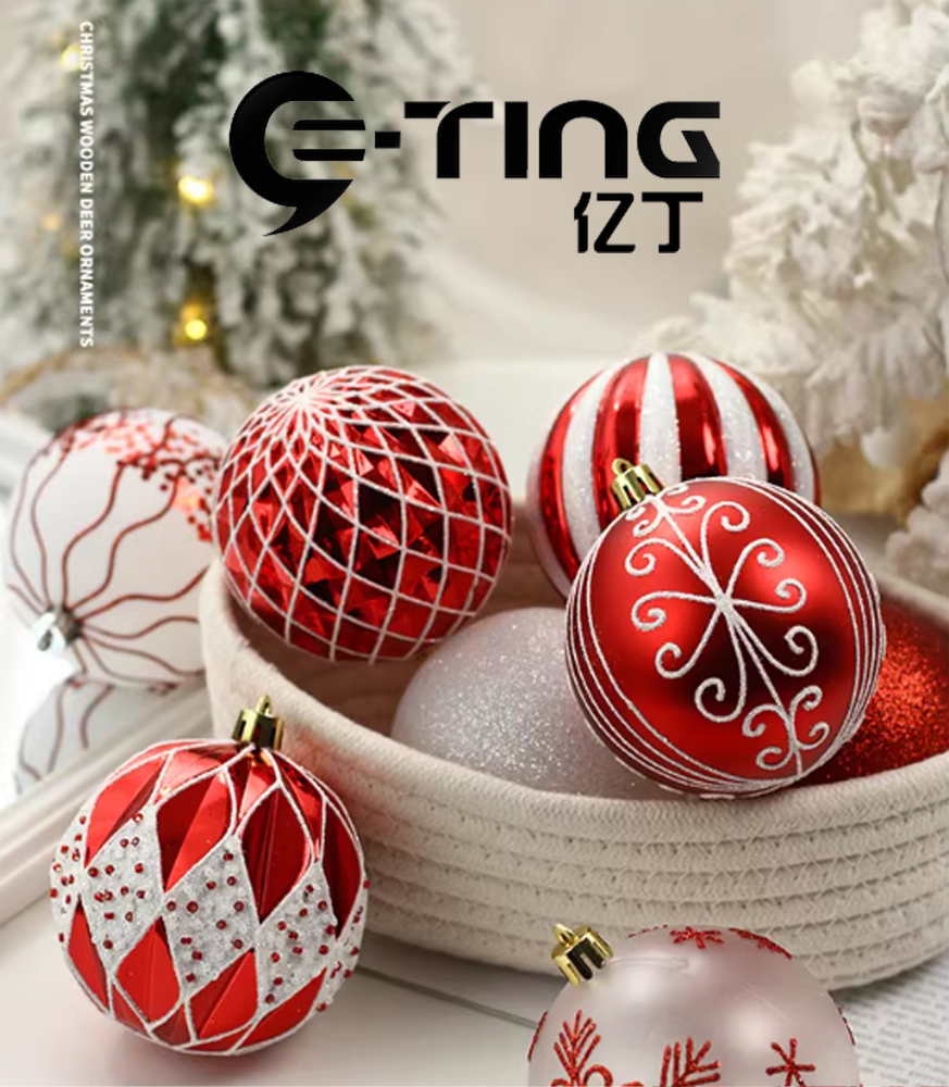 E-TING Christmas Tree Ornament Balls