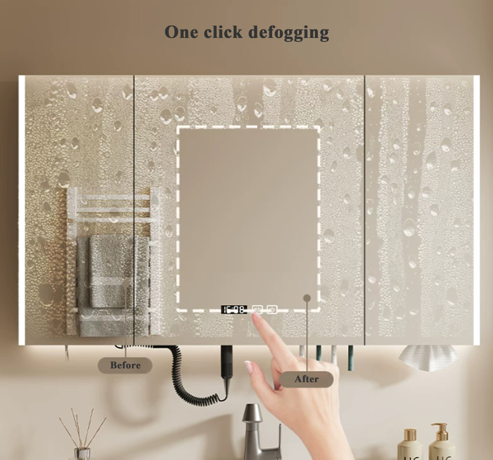 MAGICHOME Bathroom Mirror Cabinet