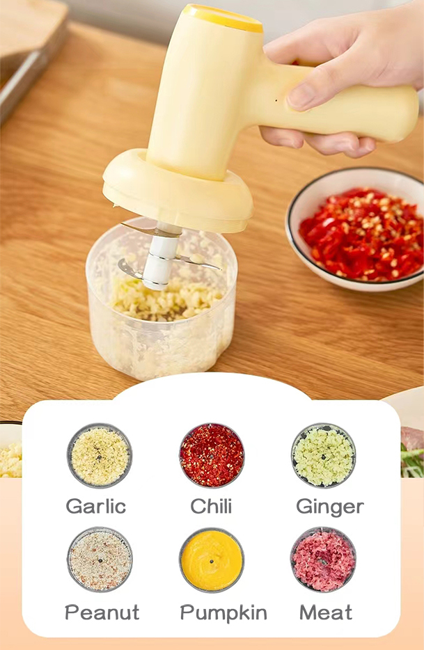 SKYULE 2-in-1 Cordless Mincer & Mixer: Your Versatile Kitchen Helper