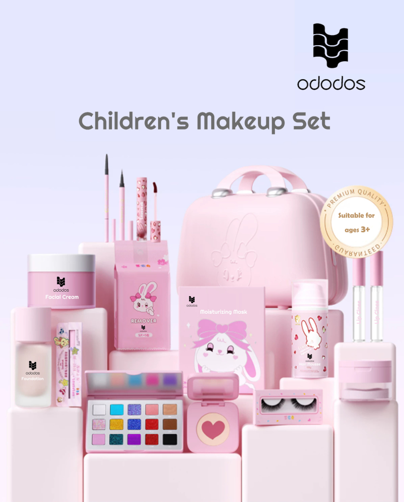 Ododos 15-Piece Kids' Full Makeup Set