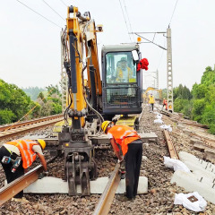 Rail-Road Sleeper Changer,QM Track Equipment Co.,Ltd._Tamping Machine_railway-maintenance.com,Rail-Road Sleeper Changer