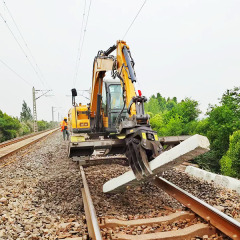 Rail-Road Sleeper Changer,QM Track Equipment Co.,Ltd._Tamping Machine_railway-maintenance.com,Rail-Road Sleeper Changer