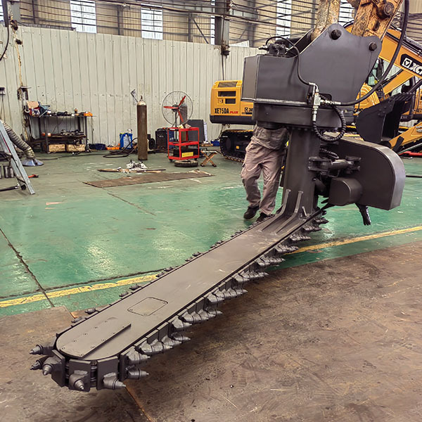 RailRoad Ballast Undercutter Excavator