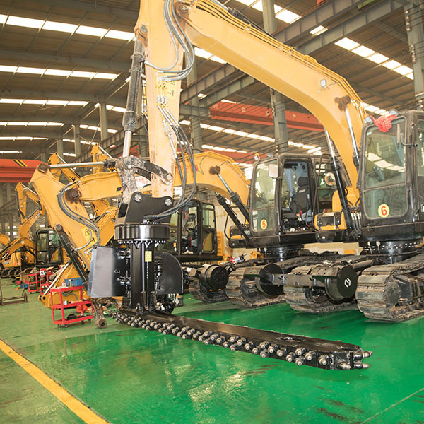 RailRoad Ballast Undercutter Excavator