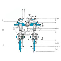 Tamping Unit Parts Unimat 08-475 4S,QM Track Equipment Co.,Ltd._Tamping Machine_railway-maintenance.com,Tamping Unit Parts Unimat 08-475 4S