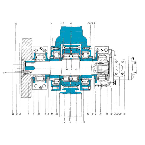 Tamping Unit Parts Unimat 08-475 4S,QM Track Equipment Co.,Ltd._Tamping Machine_railway-maintenance.com