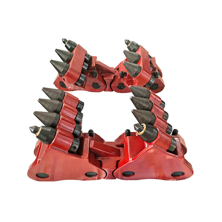 Cutter Chain Assembly & Ballast Profile,QM Track Equipment Co.,Ltd._Tamping Machine_railway-maintenance.com,Cutter Chain Assembly for Ballast Profile