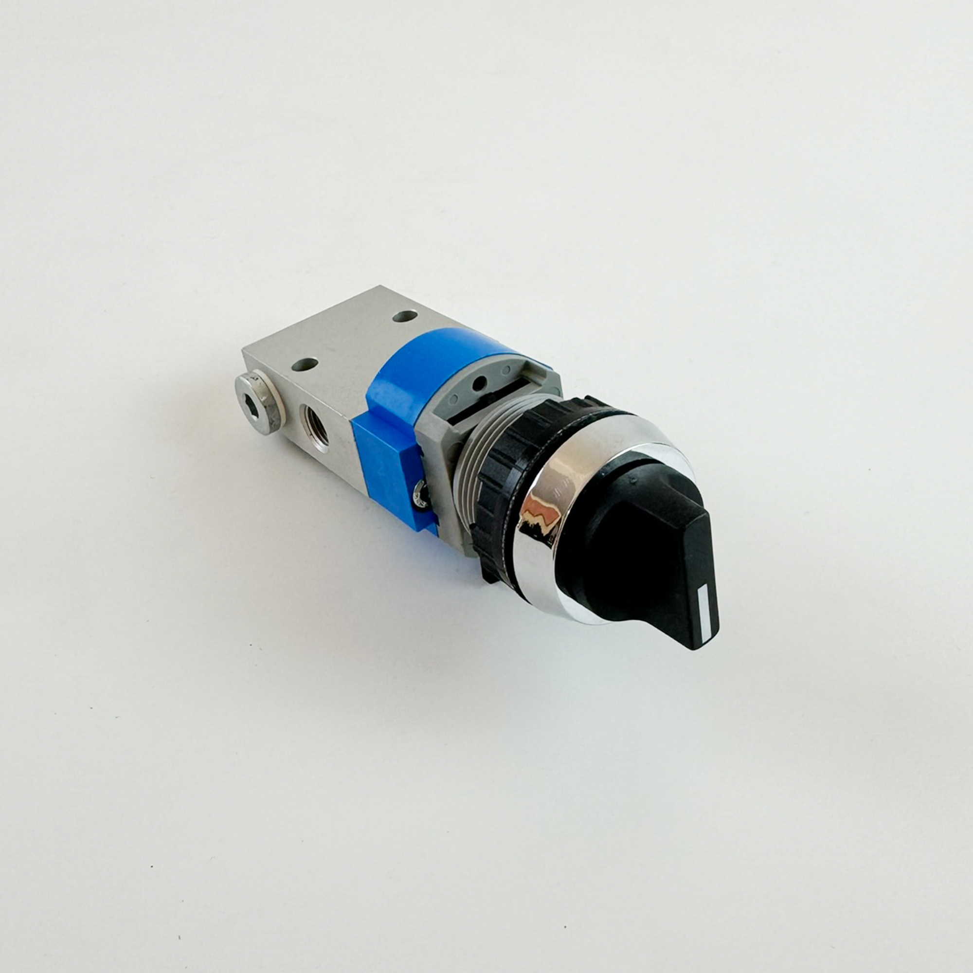 Pneumatic Valve,QM Track Equipment Co.,Ltd._Tamping Machine_railway-maintenance.com,Front-Mounted Pneumatic Valve with Pressure Switch 90336/90342/90343