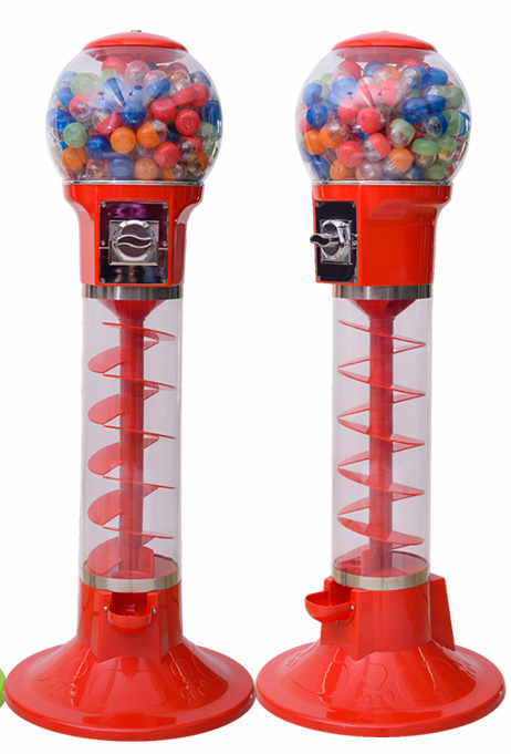 Spiral gumball & capsule vending machine,Toys