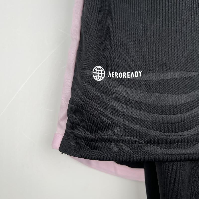 23-24 Inter Miami CF Away Kids Kit Shirt+Short Soccer Jersey