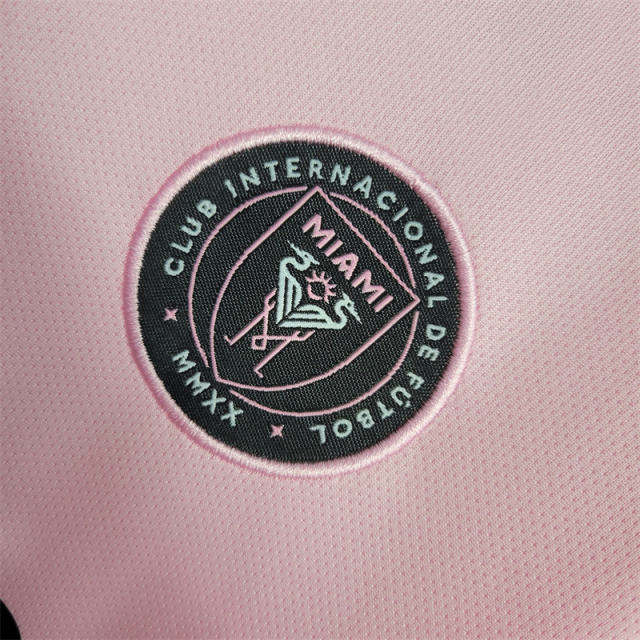 23-24 Inter Miami CF Home Kids Kit Shirt+Short Soccer Jersey