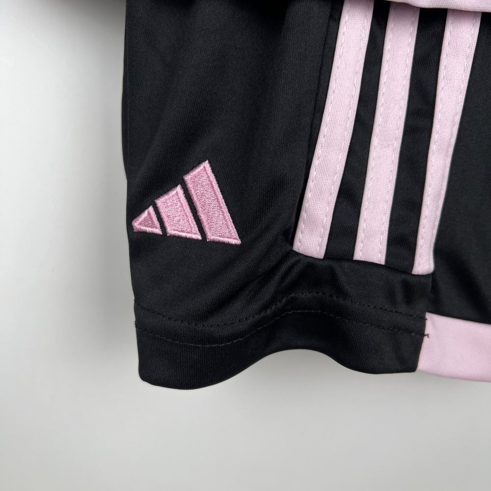 23-24 Inter Miami CF Away Kids Kit Shirt+Short Soccer Jersey
