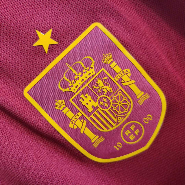 2022 Spain   World Cup Home Fan Edition Soccer Jersey