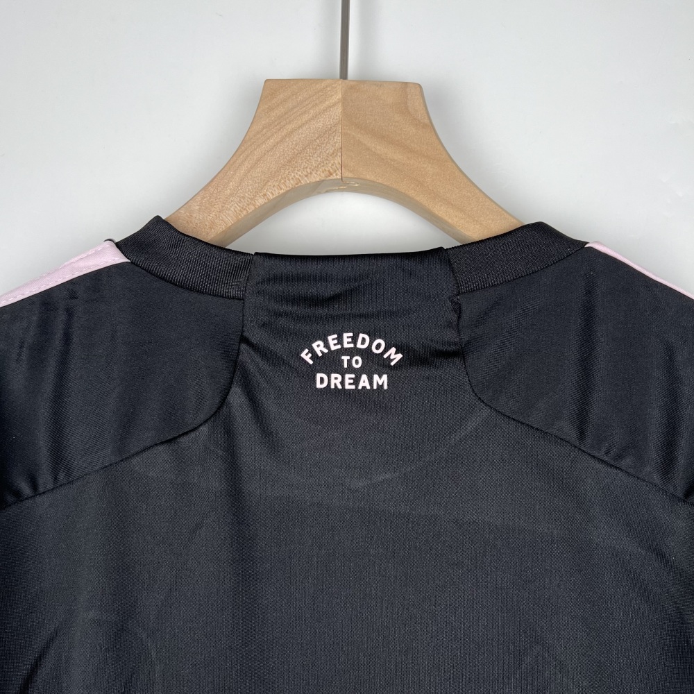 23-24 Inter Miami CF Away Kids Kit Shirt+Short Soccer Jersey