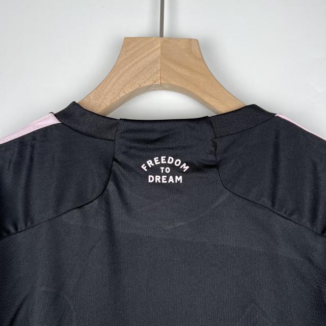 23-24 Inter Miami CF Away Kids Kit Shirt+Short Soccer Jersey