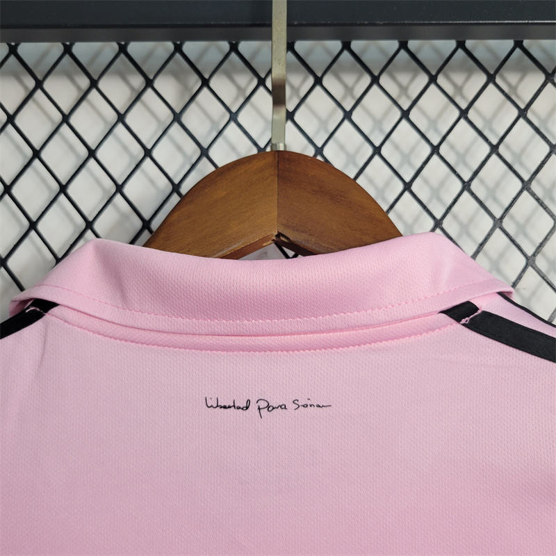 23-24 Inter Miami CF Home Kids Kit Shirt+Short Soccer Jersey