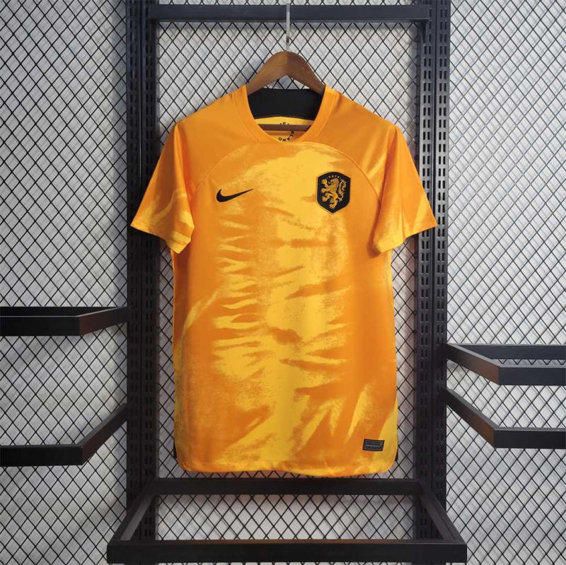 2022 Netherlands  World Cup Home Fan Edition Soccer Jersey