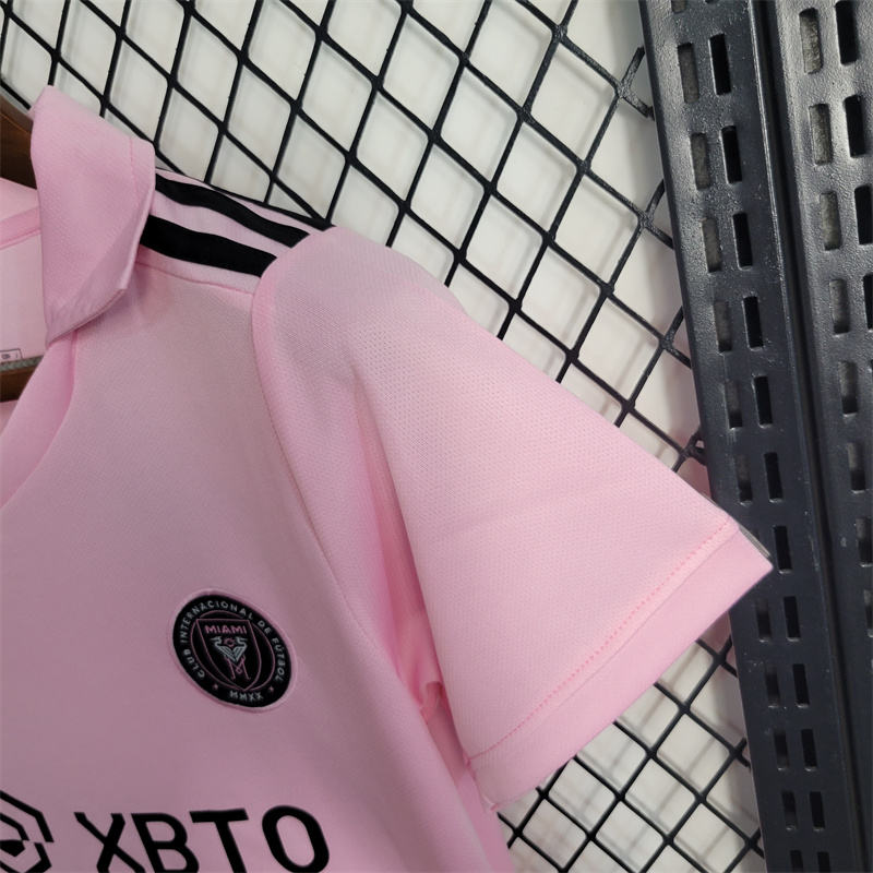 23-24 Inter Miami CF Home Kids Kit Shirt+Short Soccer Jersey