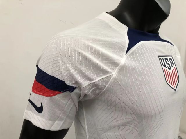 2022 US  World Cup Home Player Edition Soccer Jersey