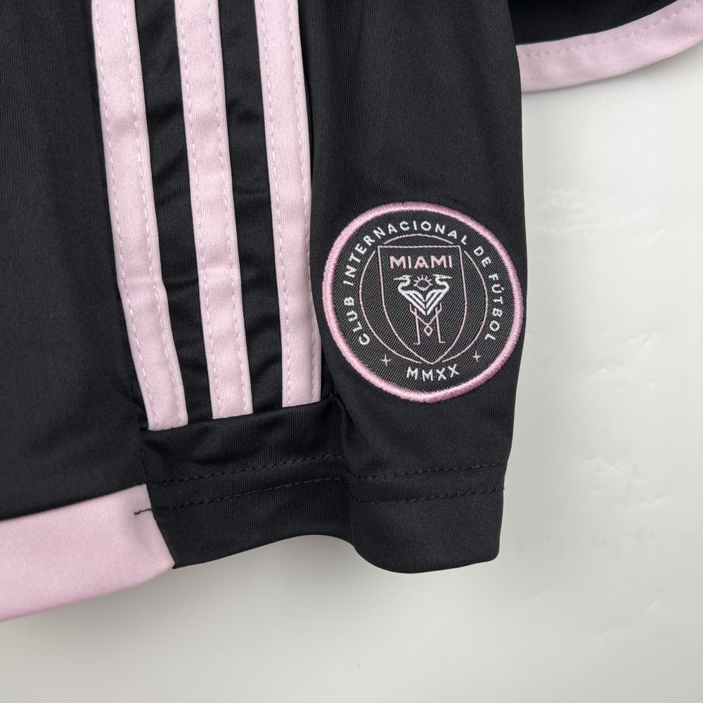 23-24 Inter Miami CF Away Kids Kit Shirt+Short Soccer Jersey