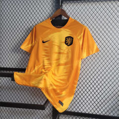 2022 Netherlands  World Cup Home Fan Edition Soccer Jersey