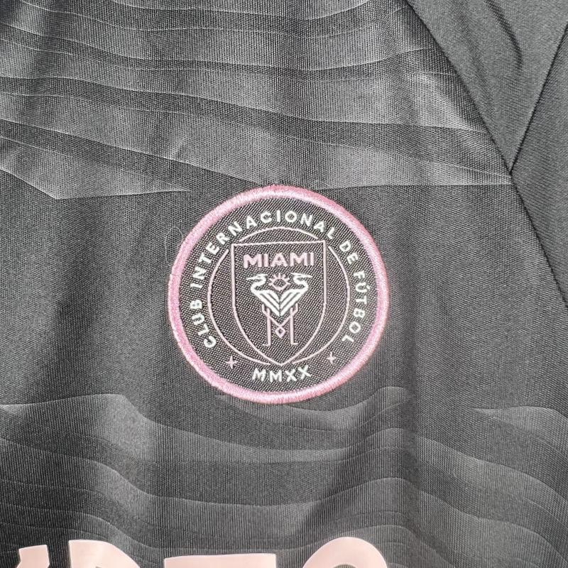 23-24 Inter Miami CF Away Kids Kit Shirt+Short Soccer Jersey