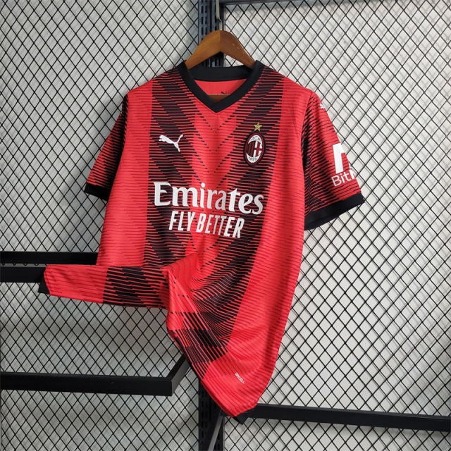 23-24 AC Milan Home Fan Version