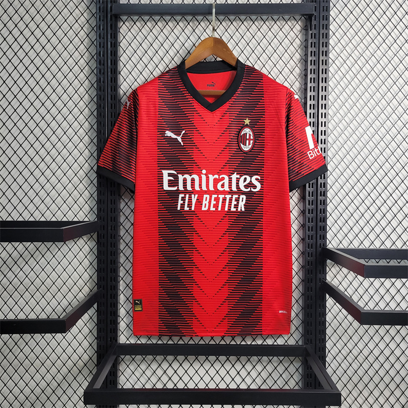 23-24 AC Milan Home Fan Version