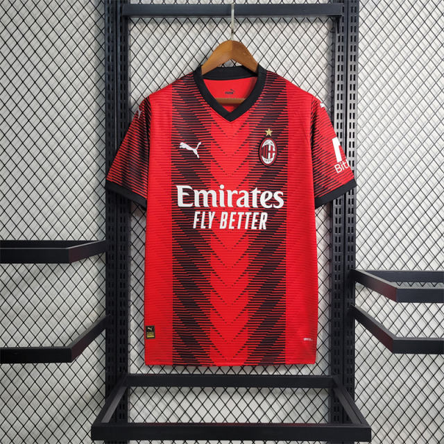 23-24 AC Milan Home Fan Version