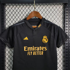 23-24 Real Madrid Third Away Kids Kit Jerseys