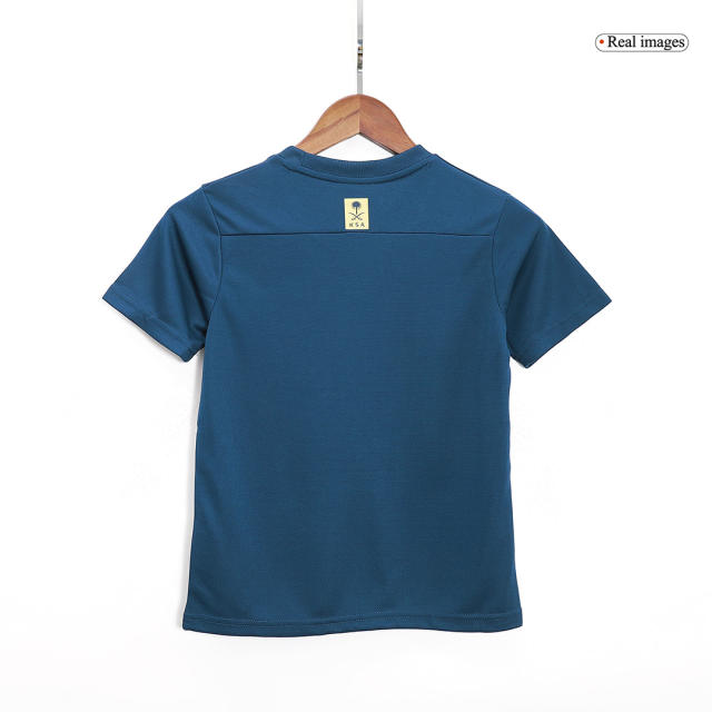 23-24 Al-Nassr Victory Away Kids Kit (Jersey+Shorts)