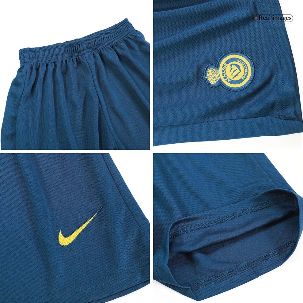 23-24 Al-Nassr Victory Away Kids Kit (Jersey+Shorts)
