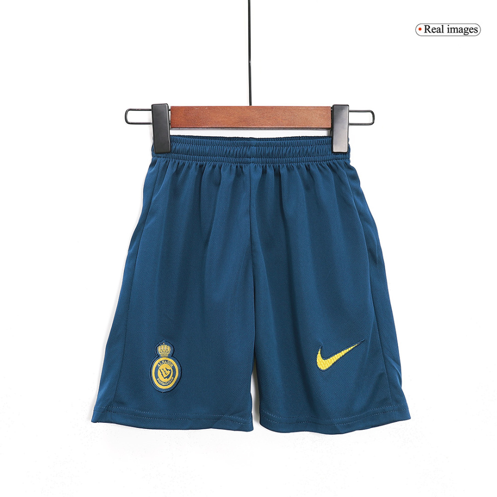 23-24 Al-Nassr Victory Away Kids Kit (Jersey+Shorts)