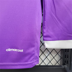 16-17 Real Madrid Away Retro Purple Jersey Long Sleeve