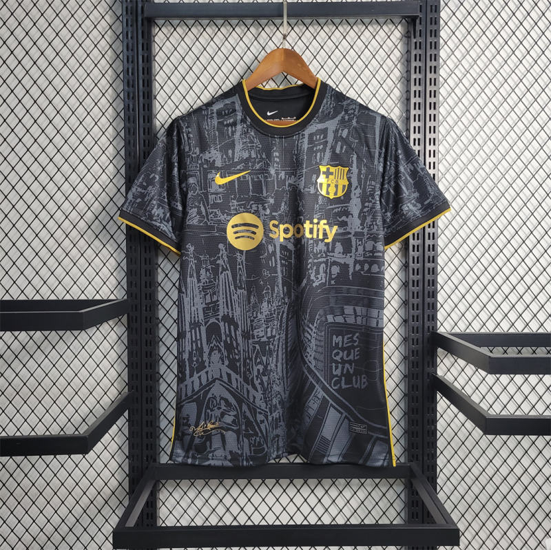 23-24 Barcelona Third Away Fan Version Jersey