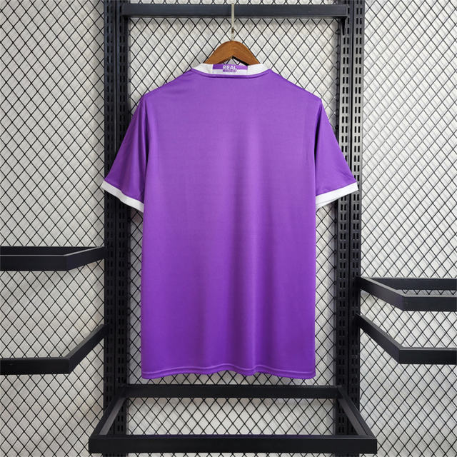 16-17 Real Madrid Away Retro Purple Jersey