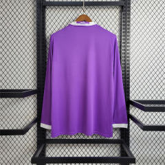 16-17 Real Madrid Away Retro Purple Jersey Long Sleeve
