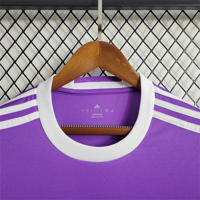 16-17 Real Madrid Away Retro Purple Jersey Long Sleeve