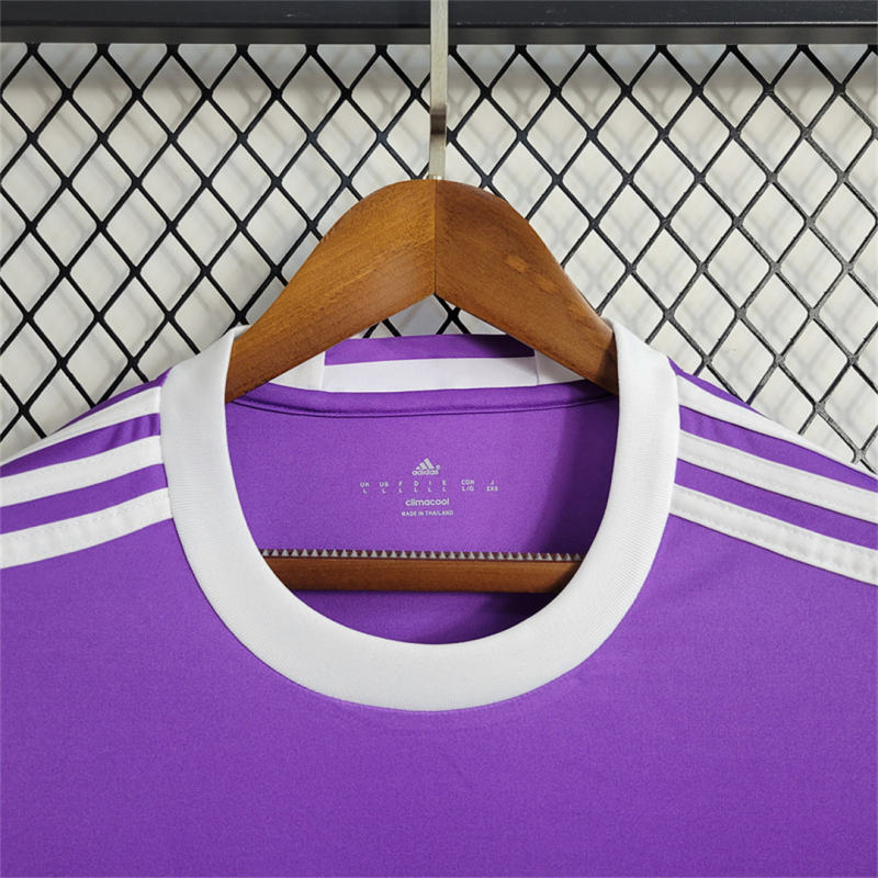 16-17 Real Madrid Away Retro Purple Jersey Long Sleeve