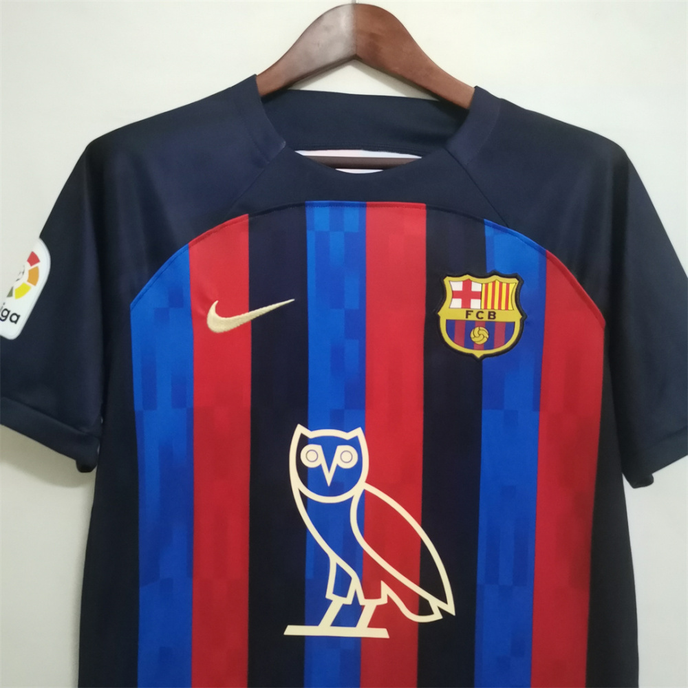 22-23 Barcelona Home Owl Fan Version Jersey