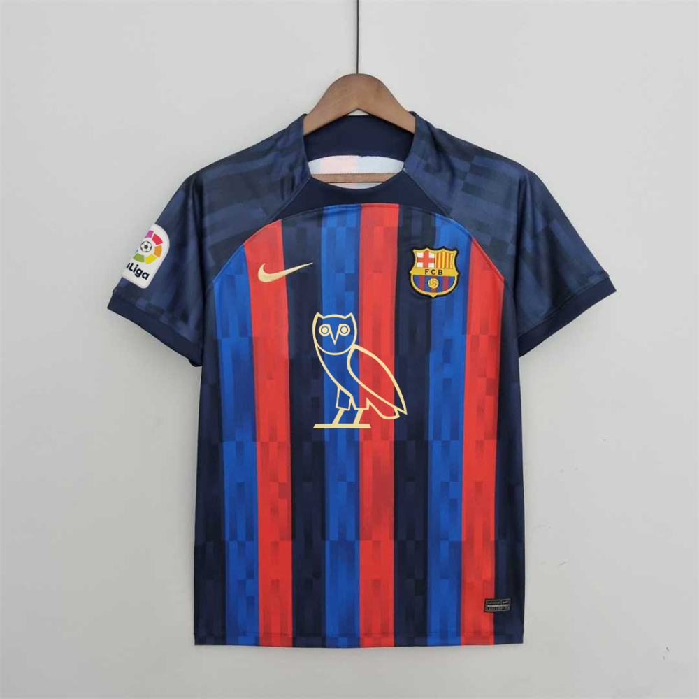 22-23 Barcelona Home Owl Fan Version Jersey